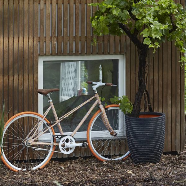 Capi Vas Nature Row elegant låg 46x58 cm antracit KRWZ783