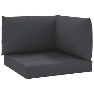vidaXL Palldynor 3 st svart oxfordtyg