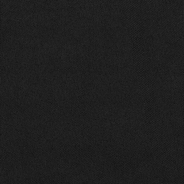 vidaXL M&ouml;rkl&auml;ggningsgardin med krokar linnelook 2 st svart 140x245 cm