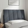 vidaXL Headboard Cushion "Hanko" Dark Grey 90 cm Velvet