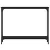 vidaXL Konsolbord svart 100x22,5x75 cm konstruerat tr&auml;