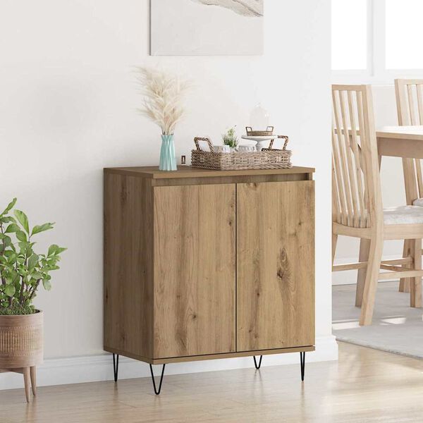 vidaXL Sideboard Artisan Ek 60 x 35 x 70 cm Konstruerat tr&auml;