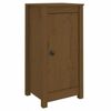 vidaXL Sk&auml;nkar 2 st honungsbrun 39x35x80 cm massiv furu