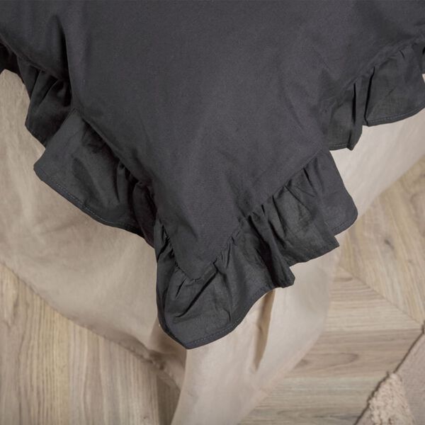 Venture Home B&auml;ddset Levi 200x150 cm bomull antracit