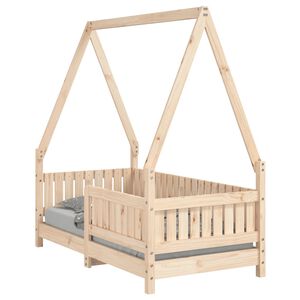 vidaXL S&auml;ngram f&ouml;r barns&auml;ng 70x140 cm massiv furu
