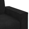 vidaXL Soffa 2-sits svart 180x78x84 cm sammet