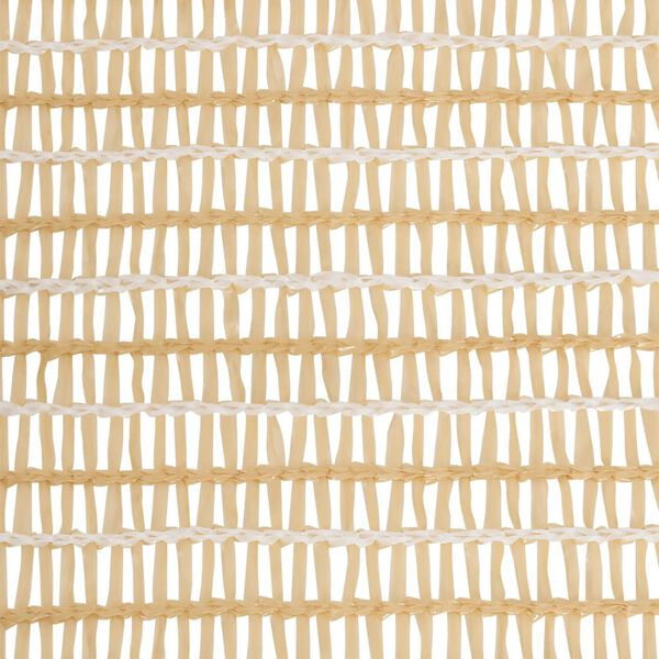 vidaXL Insynsskyddsn&auml;t beige 2x10 m HDPE 195 g/m&sup2;