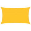 vidaXL Solsegel 160 g/m&sup2; rektangul&auml;r gul 5x8 m HDPE