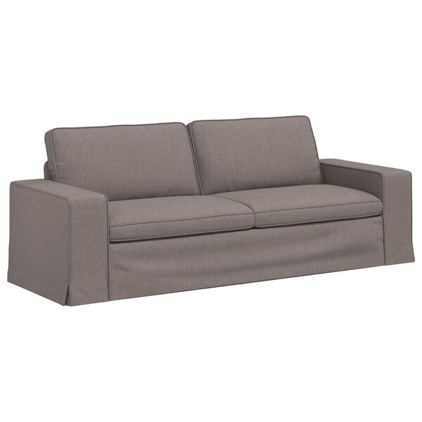 vidaXL Soffa Taupe