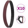 vidaXL Slipband 10 st P100 40x760 mm