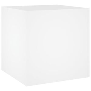 vidaXL Odlingsl&aring;da vit 40x40x40 cm konstruerat tr&auml;