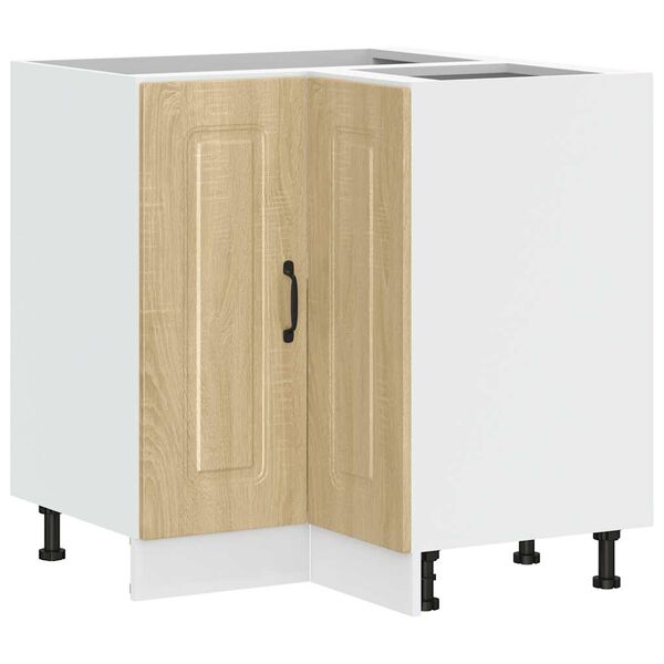 vidaXL Hörnbänkskåp till köket Kalmar sonoma-ek konstruerat trä