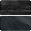 vidaXL Bordskydd Enf&auml;rgad Svart 222 x 102 x 15 cm tyg