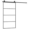 vidaXL Skjutd&ouml;rr med h&aring;rdvara 102,5x205 cm ESG-glas och aluminium