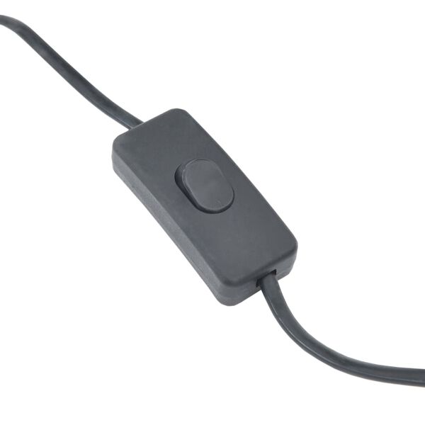 vidaXL Golvlampa pil 52 cm E27