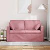 vidaXL Soffa Rosa
