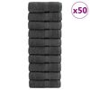 vidaXL Premium Tv&auml;tthanddukar SOLUND 50 st antracit 30x30 cm 600 g/m&sup2;