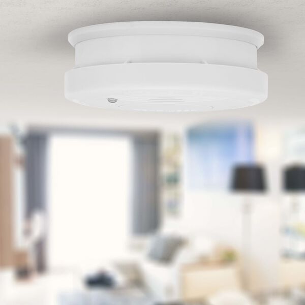 Smartwares R&ouml;kdetektor 10x10x3,5 cm vit