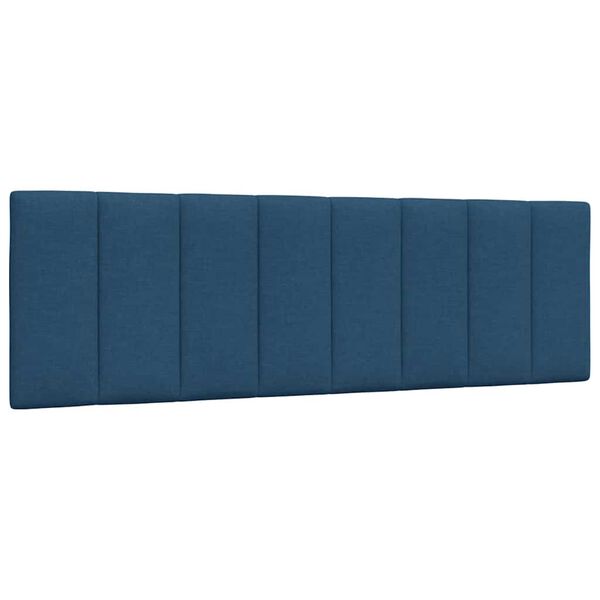 vidaXL Headboard Cushion "Hanko" Blue 160 cm Fabric