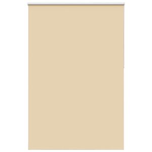 vidaXL Rullgardin m&ouml;rkl&auml;ggningsbeige 155x210 cm tyg bredd 151,6 cm
