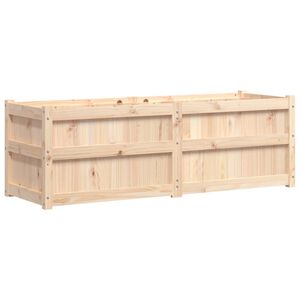vidaXL Odlingsl&aring;da 150x50x50 cm massiv furu