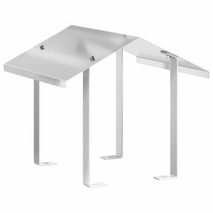 vidaXL Skorstenhuv Silver 40 x 40 x 37.5 cm Rostfritt stål