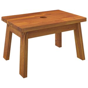 vidaXL Stegpall 38x26x22 cm massivt akaciatr&auml;