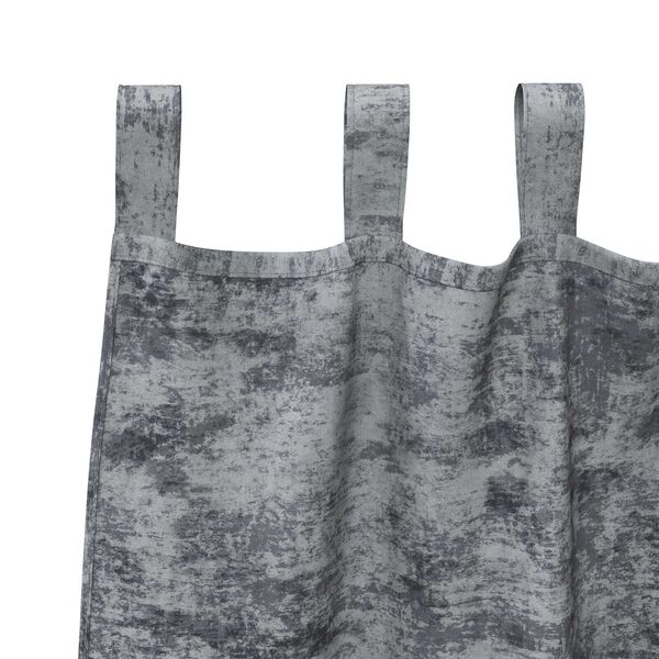 vidaXL Sammetsgardiner 2 pcs Silvergrå 175 x 140 cm Sammet