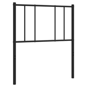 vidaXL Ers&auml;ttningsgavel metall svart 80 cm