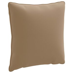 vidaXL 1-delad ryggkudde PUTTEN 100% Polyester Taupe 40 x 40 x 15 cm