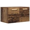 vidaXL V&auml;ggsk&aring;p Gammalt tr&auml; 60 x 36,5 x 35 cm Konstruerat tr&auml;
