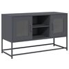 vidaXL TV-sk&aring;p antracit 100,5x39x60,5 cm st&aring;l