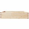 vidaXL Odlingsl&aring;da 100x100x23 cm massivt furutr&auml;