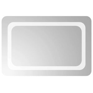 vidaXL Badrumsspegel LED 60x40 cm