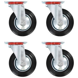 vidaXL L&auml;nkhjul 4 st 160 mm