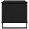 vidaXL Kaffeebord Svart Ek 60 x 44,5 x 45 cm