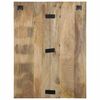 vidaXL S&auml;ngbord 60x32x80 cm massivt grovt mangotr&auml;