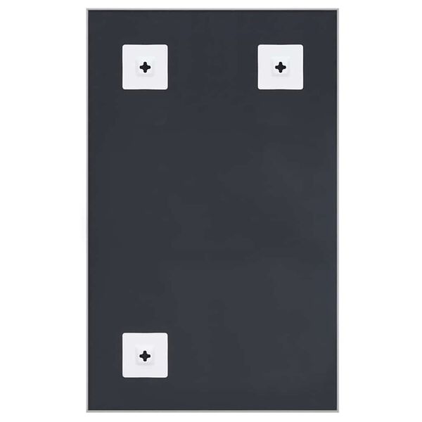 vidaXL Spegel 70x50 cm silver