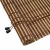 vidaXL Rullgardin Brun 100 x 160 cm Bambu