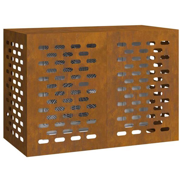 vidaXL T&auml;ckning f&ouml;r Luftkonditionering Rostig 100 x 50 x 70 cm