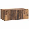 vidaXL V&auml;ggmonterad TV-b&auml;nk 78,5 x 41 x 30 cm Gammalt tr&auml;