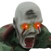 vidaXL Halloween Krypande Zombie Grön 112 x 25.5 x 21.5 cm Polyester
