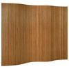 vidaXL Rumsavdelare brun bredd 250 cm h&ouml;jd 165 cm bambu