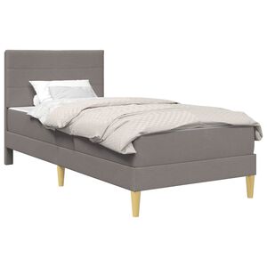 vidaXL S&auml;ngram 90 x 190 cm Taupe