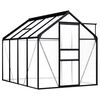 vidaXL V&auml;xthus antracit aluminium 4,75 m&sup3;