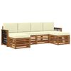 vidaXL Utomhussoffset 5 st
