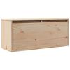 vidaXL V&auml;ggsk&aring;p 80x30x35 cm massiv furu