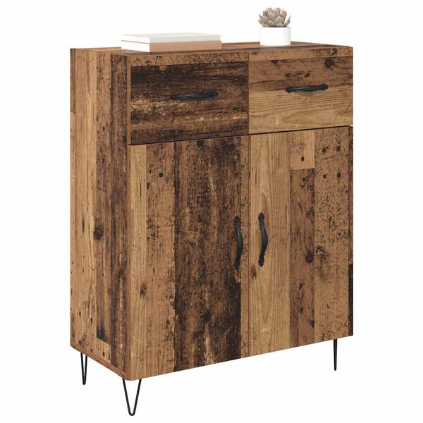 vidaXL Sideboard Gammalt tr&auml; 69,5 x 34 x 90 cm Konstruerat tr&auml;