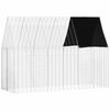 vidaXL Kaninbur Silver 300 x 100 x 210 cm Galvaniserat st&aring;l