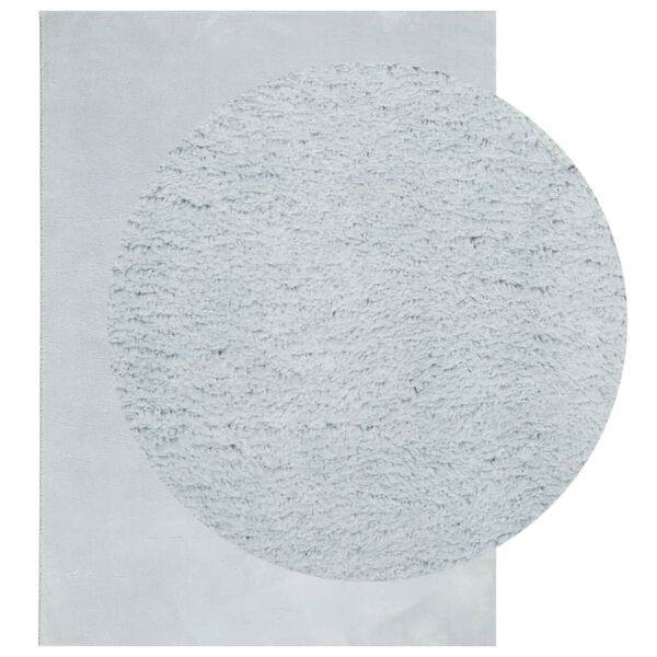 vidaXL Mjuk matta HUARTE med kort lugg tv&auml;ttbar bl&aring; 200x280 cm